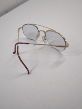 LACOSTE CLASSIC 7114 GOLD sz 57/19 Eyeglasses Frame Only Made In France