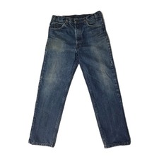 Vintage Levi s 505 Orange Tab Jeans Mens 35x31 USA Made