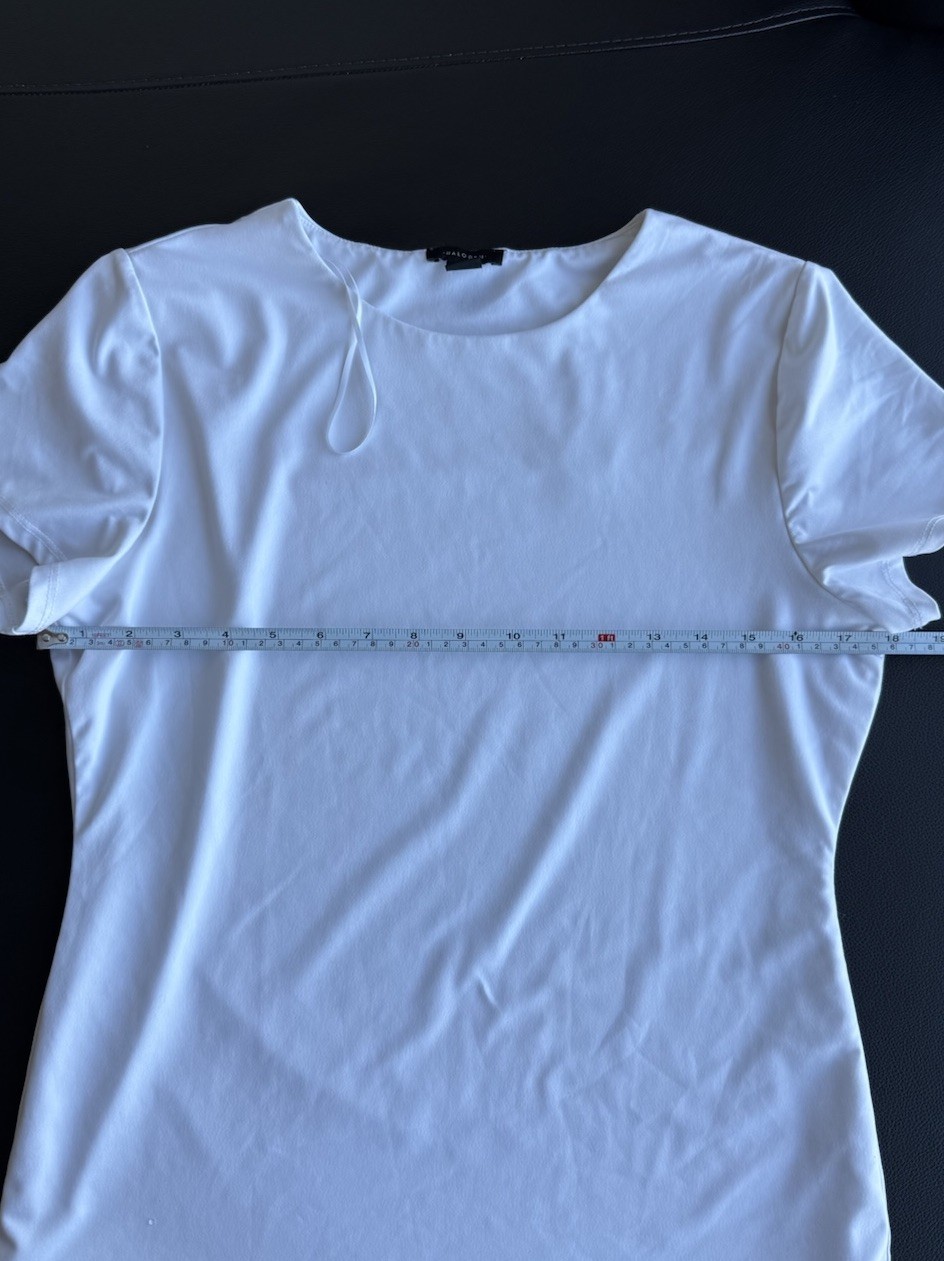 Halogen White Medium Top Double Layer Classic Sho… - image 5