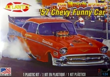 Tom Mongoose McWEN '57 Chevy Funny Car 1/24 Atlantis Model
