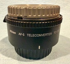 Nikon AF-S TC-17E II 1.7x Teleconverter for AF-S / AF-I Lenses Excellent