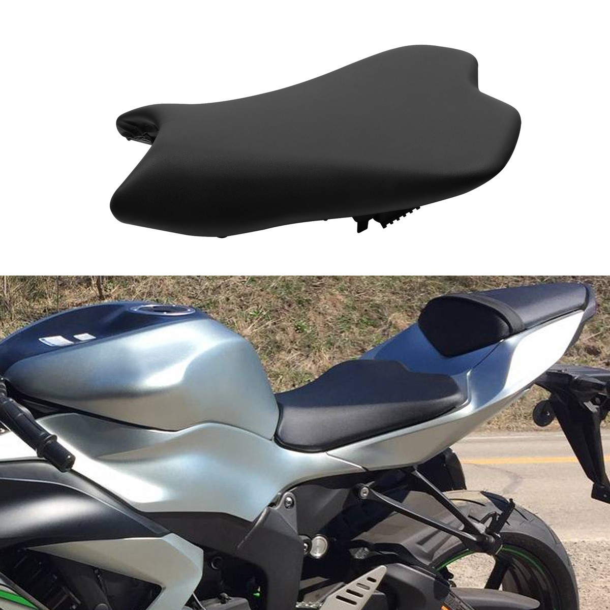 N. Front Rider Driver Seat Saddle Fit For Kawasaki Ninja ZX6R