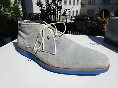 Floris Van Bommel mens XL extra light boots suede Holland size 42 (UK8) EXCELLENT