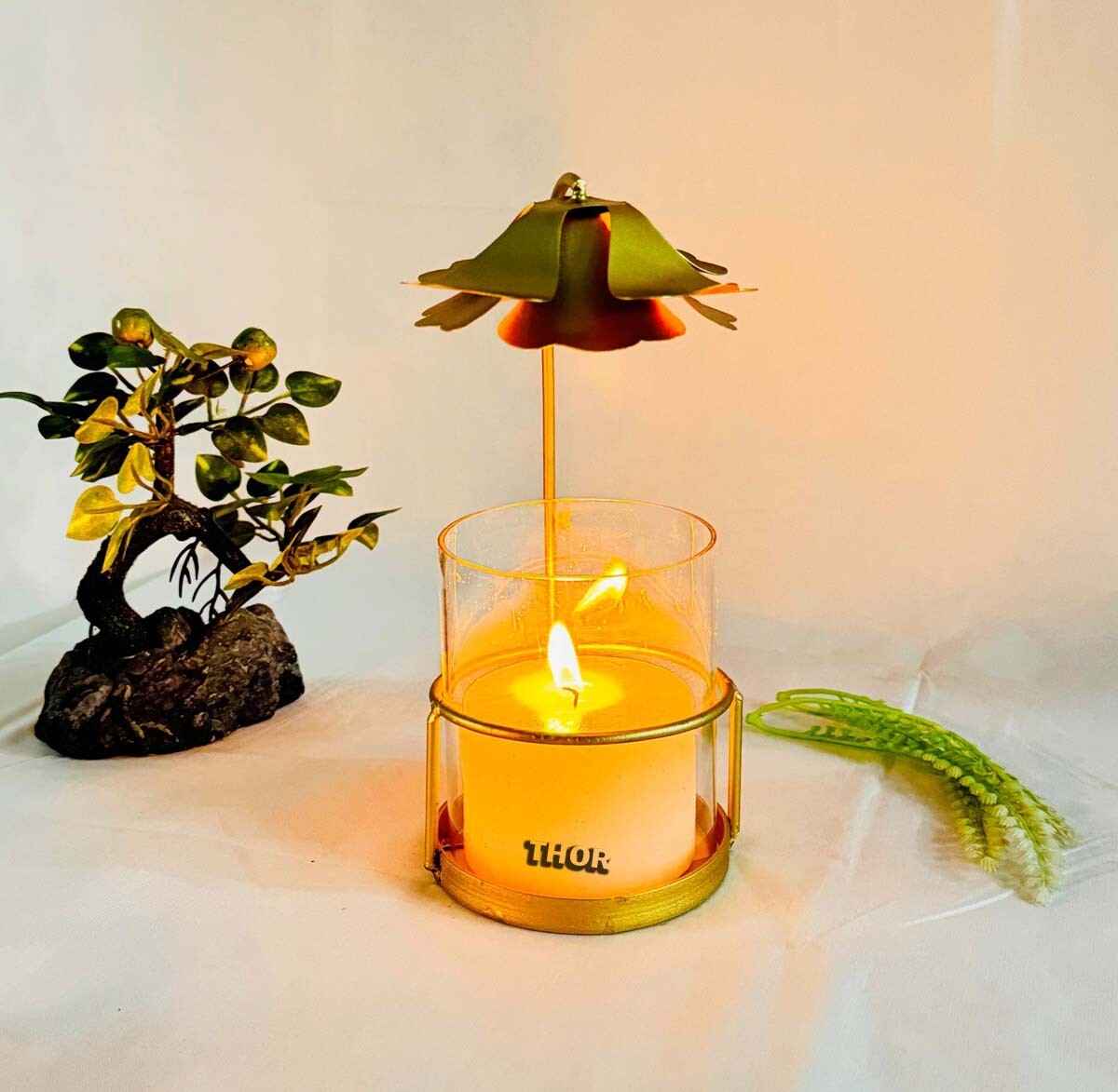 With Umbrella Design Tealight Candle Holder Housewa