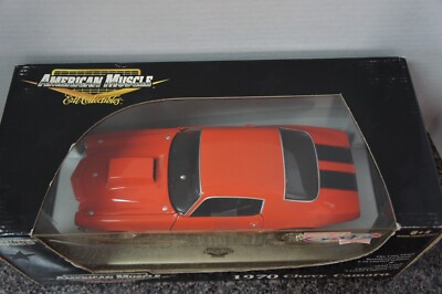 RARE 1:18 Ertl American Muscle Orange 1970 Chevy Camaro Pro