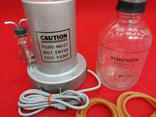 VERNITRON MODEL 2112 SUCTION APPARATUS SURGICAL, AUTOMATIC, THERMOTIC, PORTABLE - Picture 6 of 7