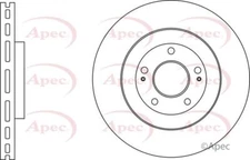 Brake Disc Vented Front Replacement DSK2922 Fits Hyundai Kia Mitsubishi APEC
