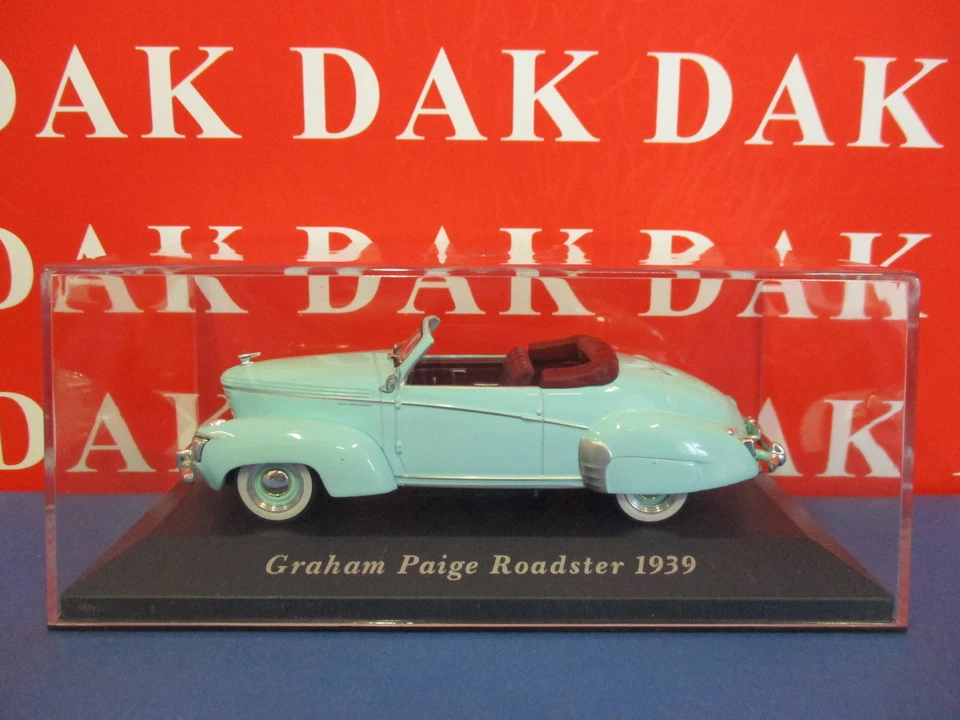Die cast 1/43 Modellino Auto Graham Paige Roadster 1939 - Immagine 4 di 4
