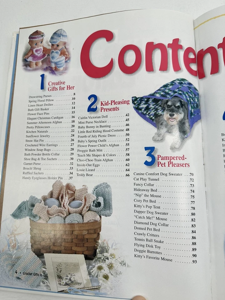 HB CROCHET GIFTS TO GO! TONS OF GREAT PROJECTS Book - Image 3 of 4