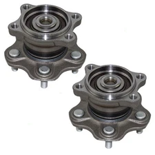 2 New DTA Premium Rear Hub Assemblies With Warranty Without ABS, Guarantee Fit
