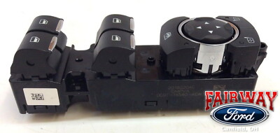 13 thru 20 Fusion OEM Ford Driver Master Window Switch Panel DG9Z-14529-AA
