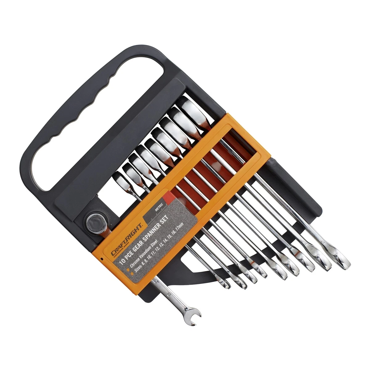 Craftright ratchet sale spanner set