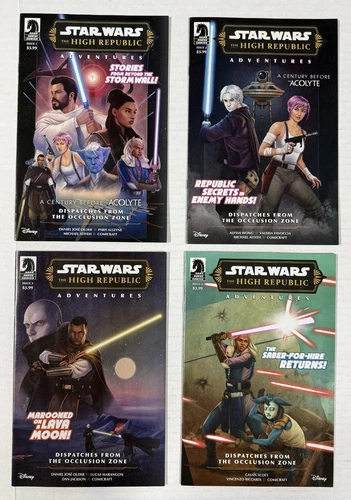 STAR WARS HIGH REPUBLIC ADVENTURES DISPATCHES FROM OCCLUSION ZONE 1 2 3 4 COMIC