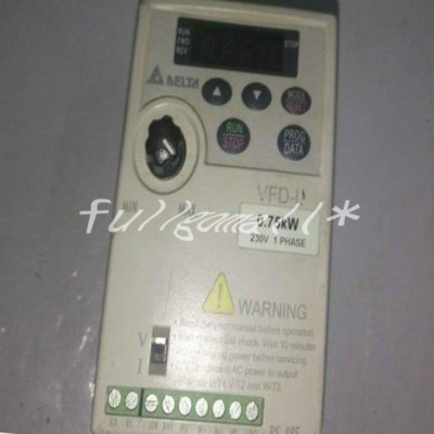 1PCS USED Delta Inverter 0.4KW 220V VFD004L21A