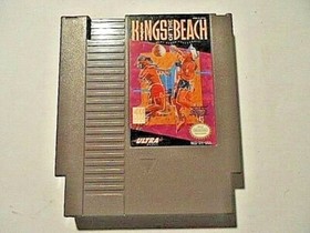 VINTAGE 1985 KINGS OF THE BEACH 1990 NES NINTENDO VOLLEYBALL NO BOX OR MANUAL!