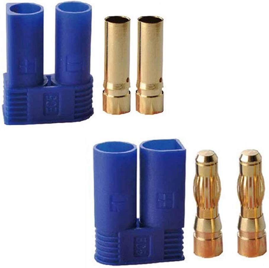 10 - 50 pairs EC5 24K Gold Bullet Connector