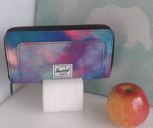 Herschel Supply Co Thomas Wallet Multicolor Zip Around Clutch 6.75"x3.70" ~ NWOT