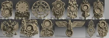 13 PCS STL 3D Models # WALL CLOCKS SET10 # for CNC 3D Printer Engraver Carving