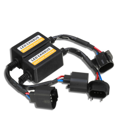 for Dodge H13 LED Headlight Error Free Canbus Decoder Anti-Flicker Resistor
