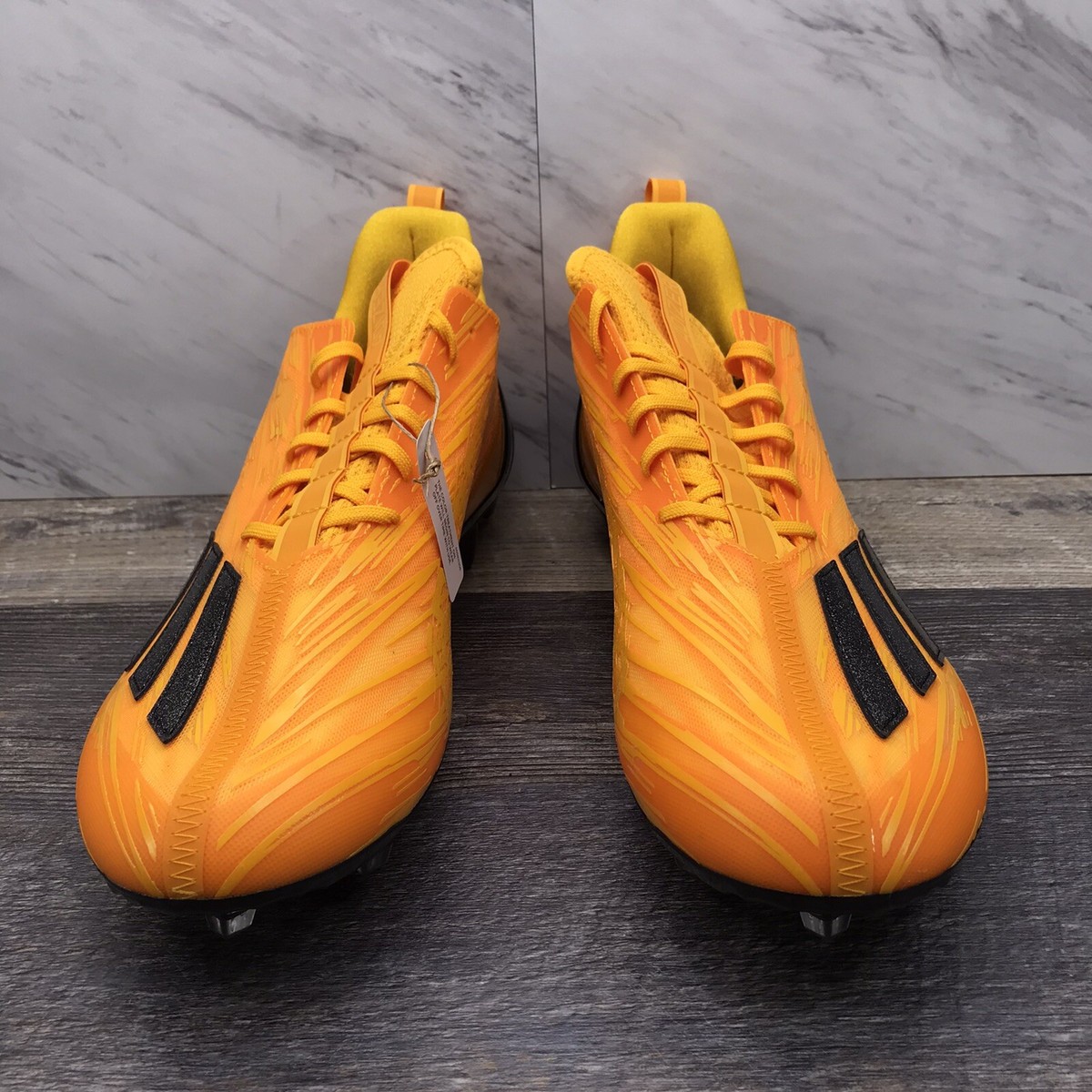 Adidas Adizero Football Cleats Yellow / Black HP6598 Team 