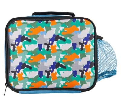 Neu Blau Büro Brotdose Schule Lebensmittel Behälter Kinder Warm Tasche Junge Mädchen Geschenk