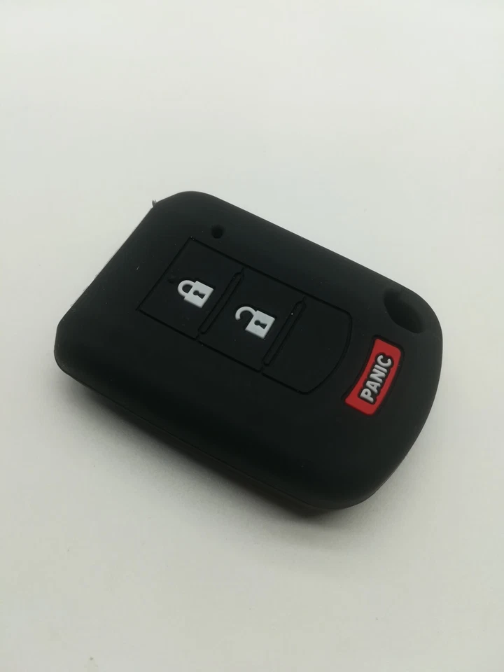 2*Cubierta de llave de silicona para MITSUBISHI MIRAGE OUTLANDER SPORT ECLIPSE LANCE RVR Foto 2 de 4