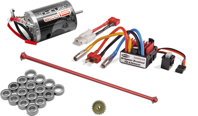 TAMIYA TT-01 & TT-01E BRUSHED KM/H SPEED TUNING KIT ROT MIN. ECHTE 45 KM/H