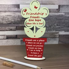 Friendship Gifts For Her Freestanding Flower Gift For Best Friend Birthday