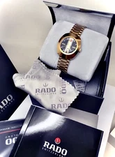 Vintage Rado Diastar R12413493 Original Automatic Gold Tone Swiss Men's Watch .