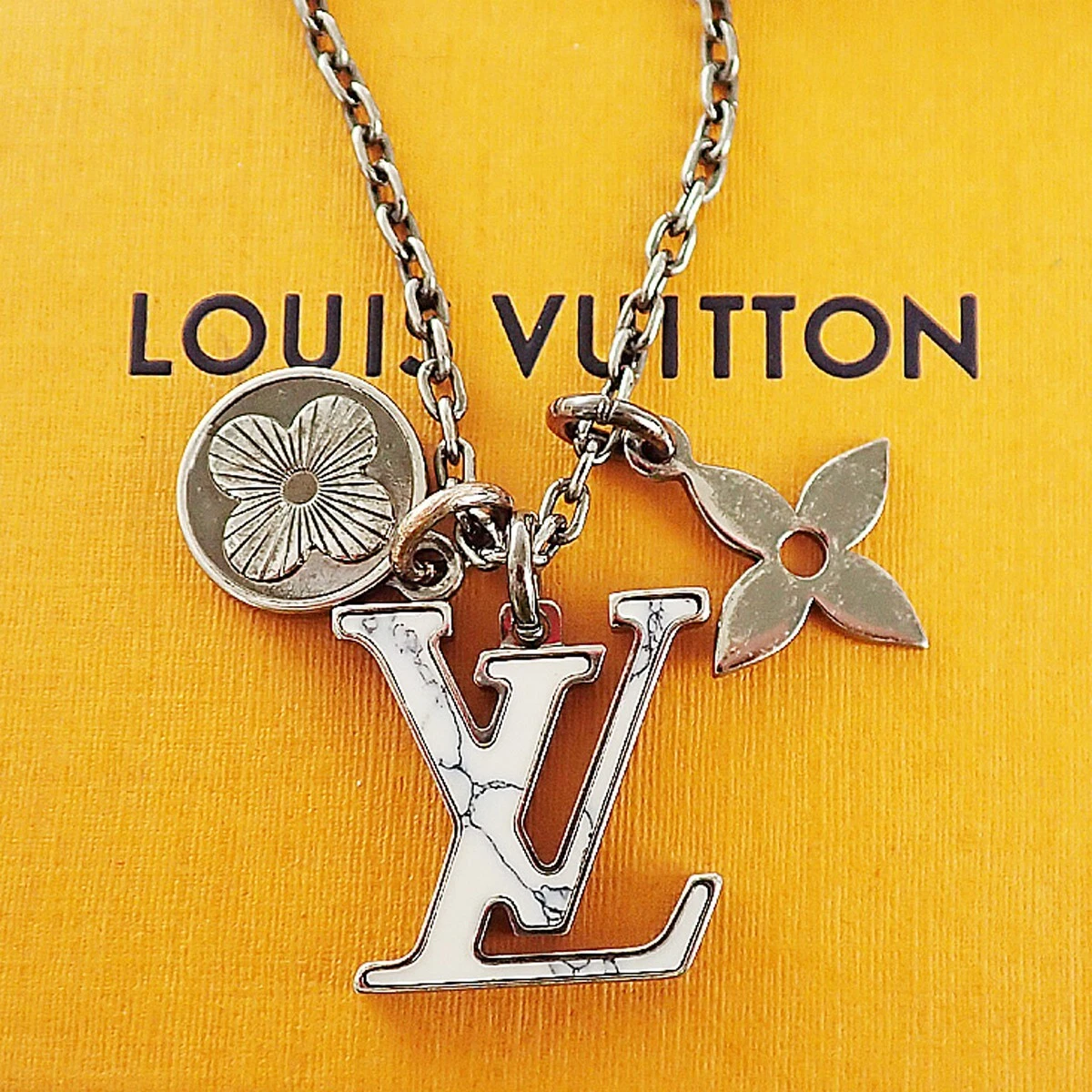 lv initial necklace