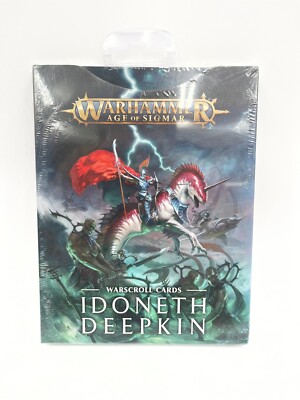 Warhammer Age of Sigmar Warscroll Cards: Idoneth Deepkin (New & Sealed)