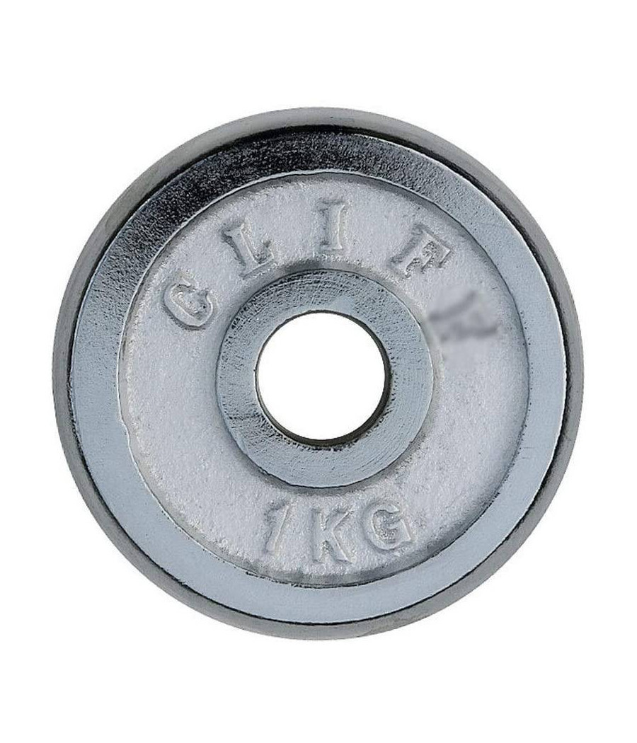 Disco Olimpico In Acciaio Piastra Pesi Per Bilanciere Manubri Da 1kg Foro 30mm