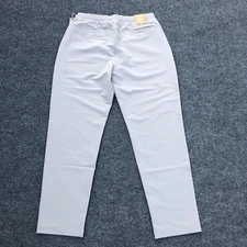 NWT Panama Jack Mens Comfort Pants Size 32x32 Beige Polyester Stretch