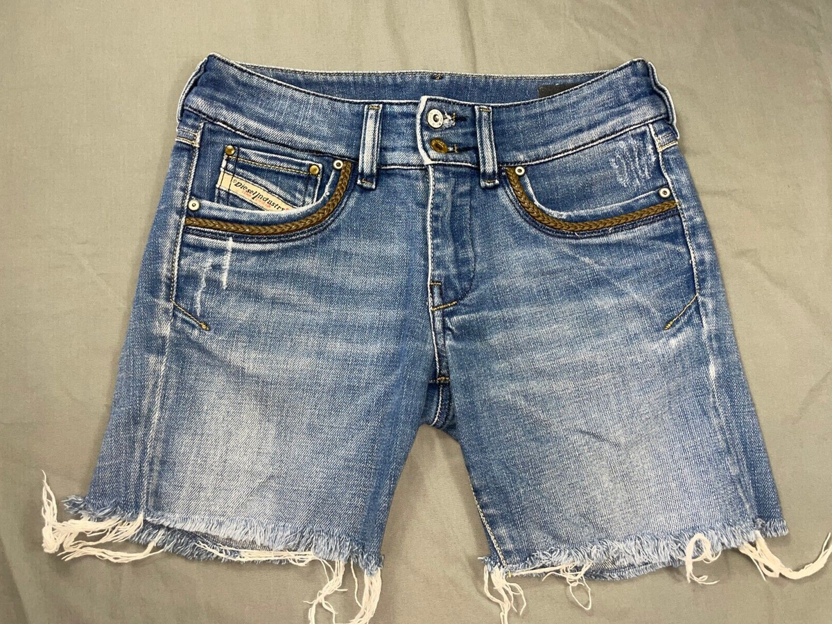 【DISCERNMENT】Unveiled Bermuda Denim Cargo PT QIMU The Fashion Jeans Men Denim Shorts Size XS Factory