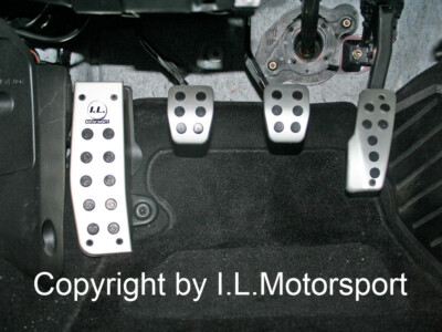 MX-5 I.L.Motorsport Fußpedalsatz Aluminium 4 Teilig Mazda MX-5 TYP NC ab 2005
