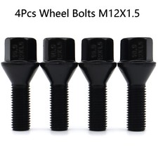 UK Alloy Wheel Lug Bolts Nuts M12x1.5 26 mm For BMW 1 3 5 Series E81 E46 E90 E87
