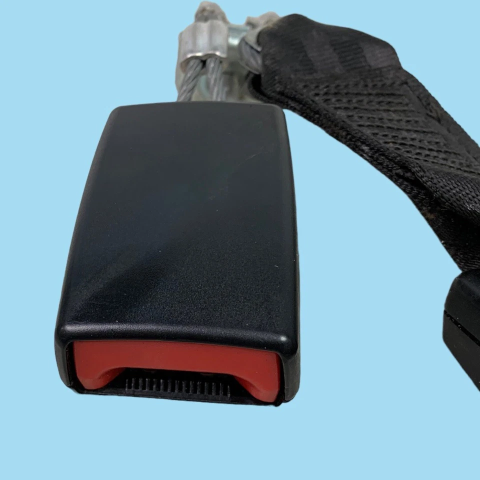 Juego de hebillas de cinturón de seguridad trasero par OEM 06-12 Bentley Continental Flying Spur Foto 3 de 4