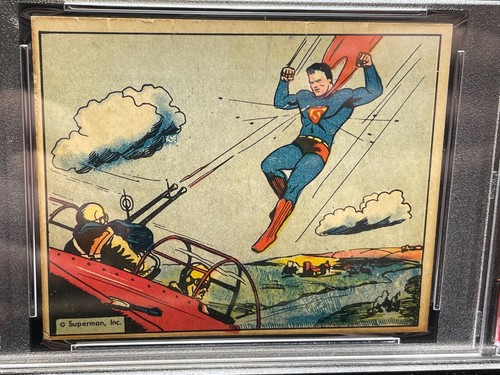 1940 SUPERMAN THE SPY TRAIL #2 PSA PR 1 - Picture 2 of 4