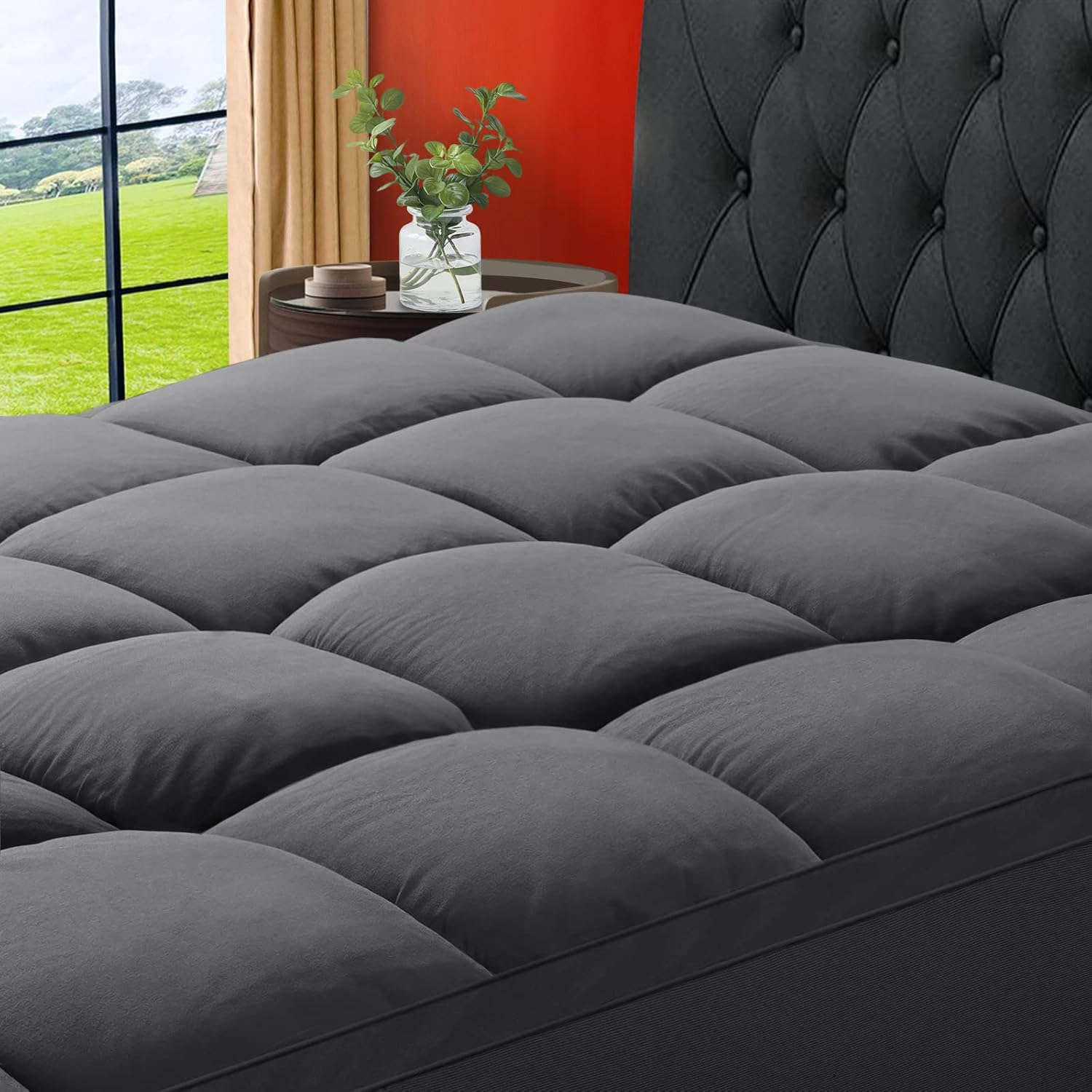 Mattress Topper Full Size Extra Thick Mattress Pad 8-21