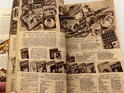 Vintage 1942 SEARS Weihnachtsbuch Katalog - Original - Bild 13 von 17