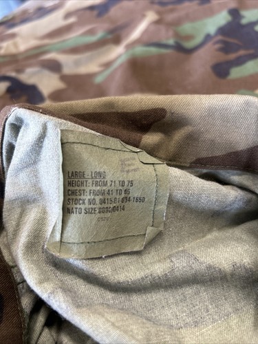 Vintage Field Jacket US Army Large Long - Picture 3 of 3