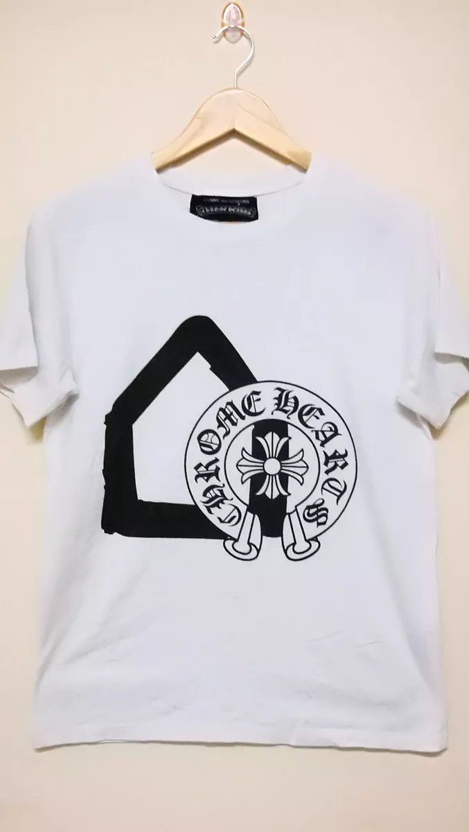 CHROME HEARTS X COMME DES GARCONS X DOVER STREET MARKET MADE IN USA T-SHIRTS