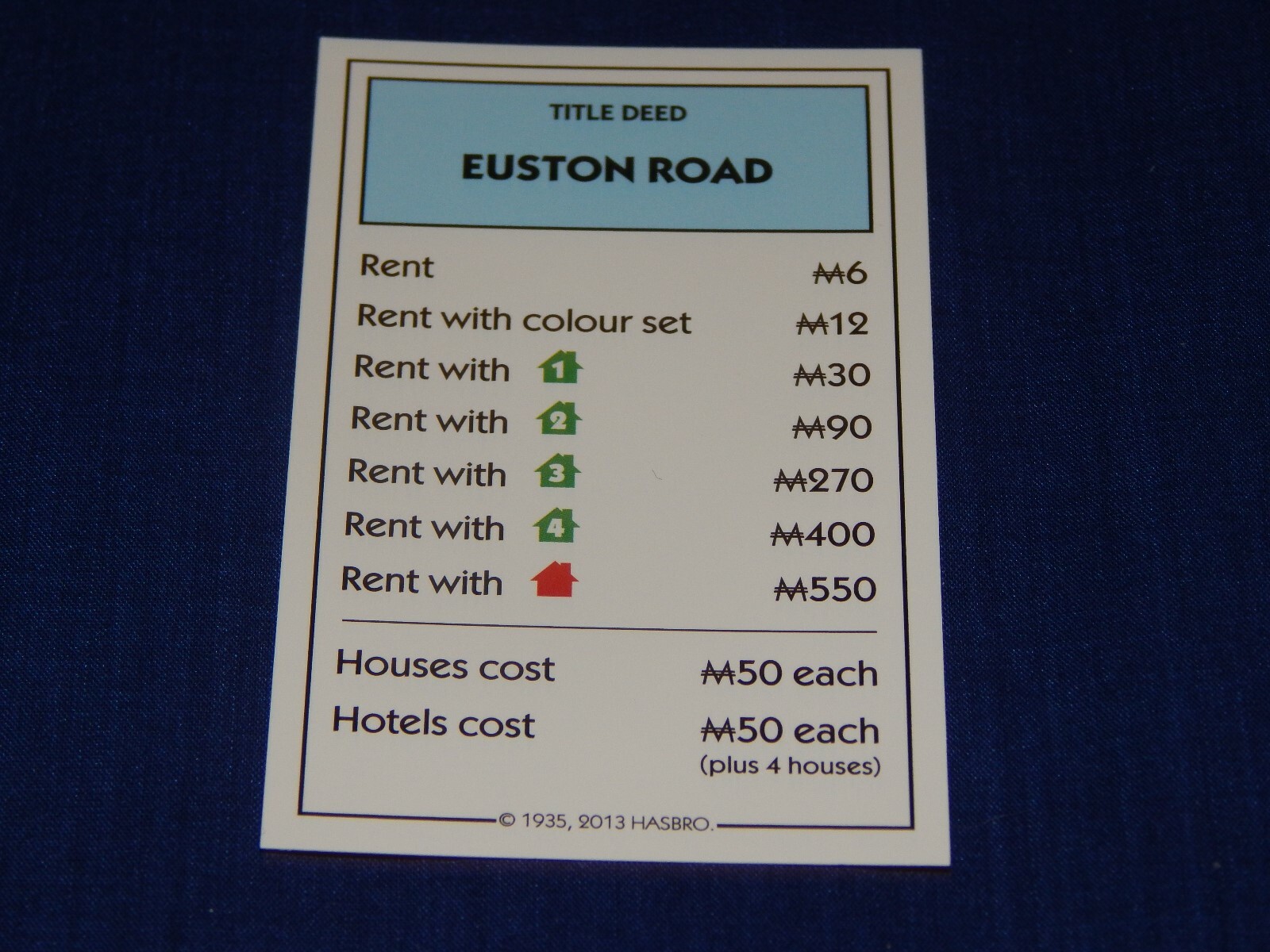 Monopoly Cards Traditional 2013 / 17 Spares Replacement Pieces - Please ...