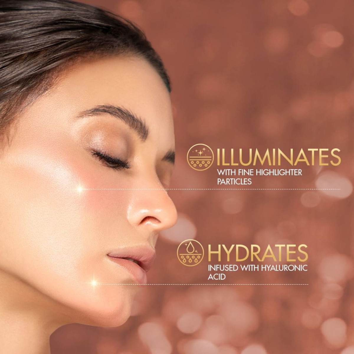 Lakme Lumi Cream Face cream with Moisturizer + Highlighter Dewy