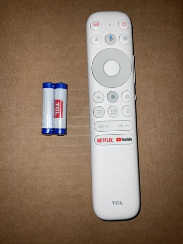 Original OEM TCL RC902N FER1 Remote For Series QLED Voice 4k TV with batteries