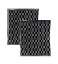 Compatible With GE WB2X2891 Charcoal Carbon Range Hood Smoke Odor Filters 2-Pack