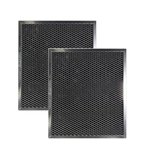 Compatible With GE WB2X2891 Charcoal Carbon Range Hood Smoke Odor Filters 2-Pack