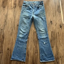 Vintage 1970s Levi  s 646 orange tab bell bottom