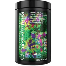 Brightwell Aquatics Reef Blizzard-XC 150 grams SPS Coral Food Extreme Color