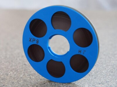 1 x NAGRA SN SNN SNST SNST-R REEL BLUE / GRAY ! NEW ! With Tape ! # 2